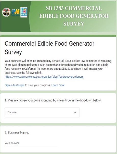 EFG survey